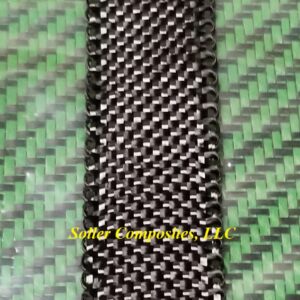 3K 1in plain weave tapes without tails