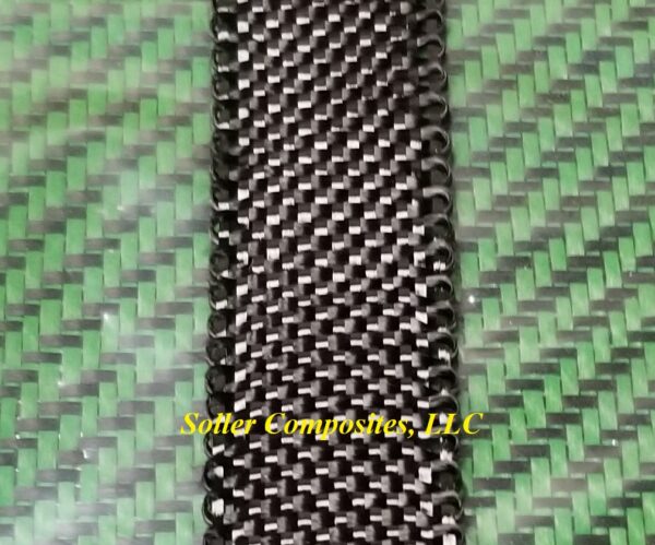 3K 1in plain weave tapes without tails